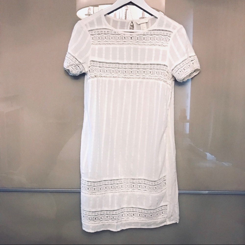 NEW White Cotton Dress